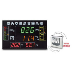 EYc DMB04 4-In-1 Multifunction Indoor Air Quality Large LED Display / Monitor / Indicator