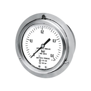 ALL ST. ST. DIFFERENTIAL PRESSURE GAUGE DOUBLE BOURDON TYPE SERIES MDB1200