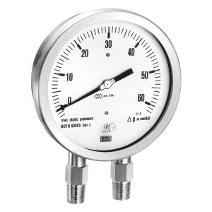 ALL ST. ST. DIFFERENTIAL PRESSURE GAUGE CAPSULE TYPE SERIES MDC1200