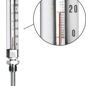 TEMPERATURE GAUGES WITH RECTANGULAR ALUMINIUM CASE SERIES TV1006