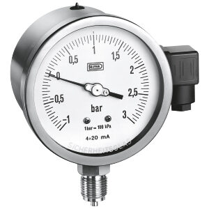 ALL ST. ST. BOURDON TYPE PRESSURE GAUGE WITH PRESURE TRANSMITTER SERIES MT800