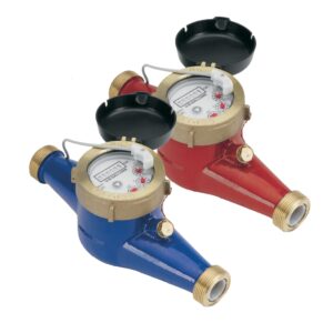 MJ/MJH Bronze Body Pulse Meters For Cold And Hot Water