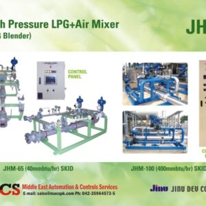 Proportional Controlled PLC Type High Pressure LPG/Air Mixer