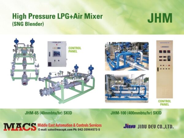 Proportional Controlled PLC Type High Pressure LPG/Air Mixer