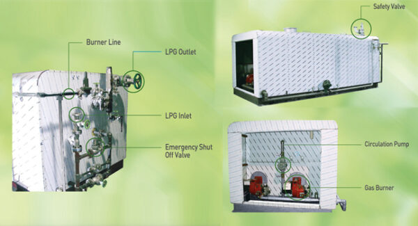 Burner Type LPG Vaporizers